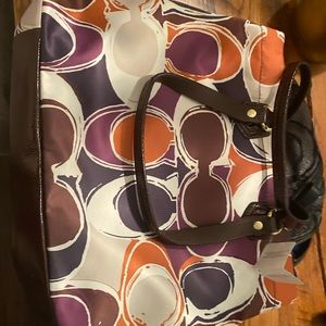 Coach Ashley Bucket Tote